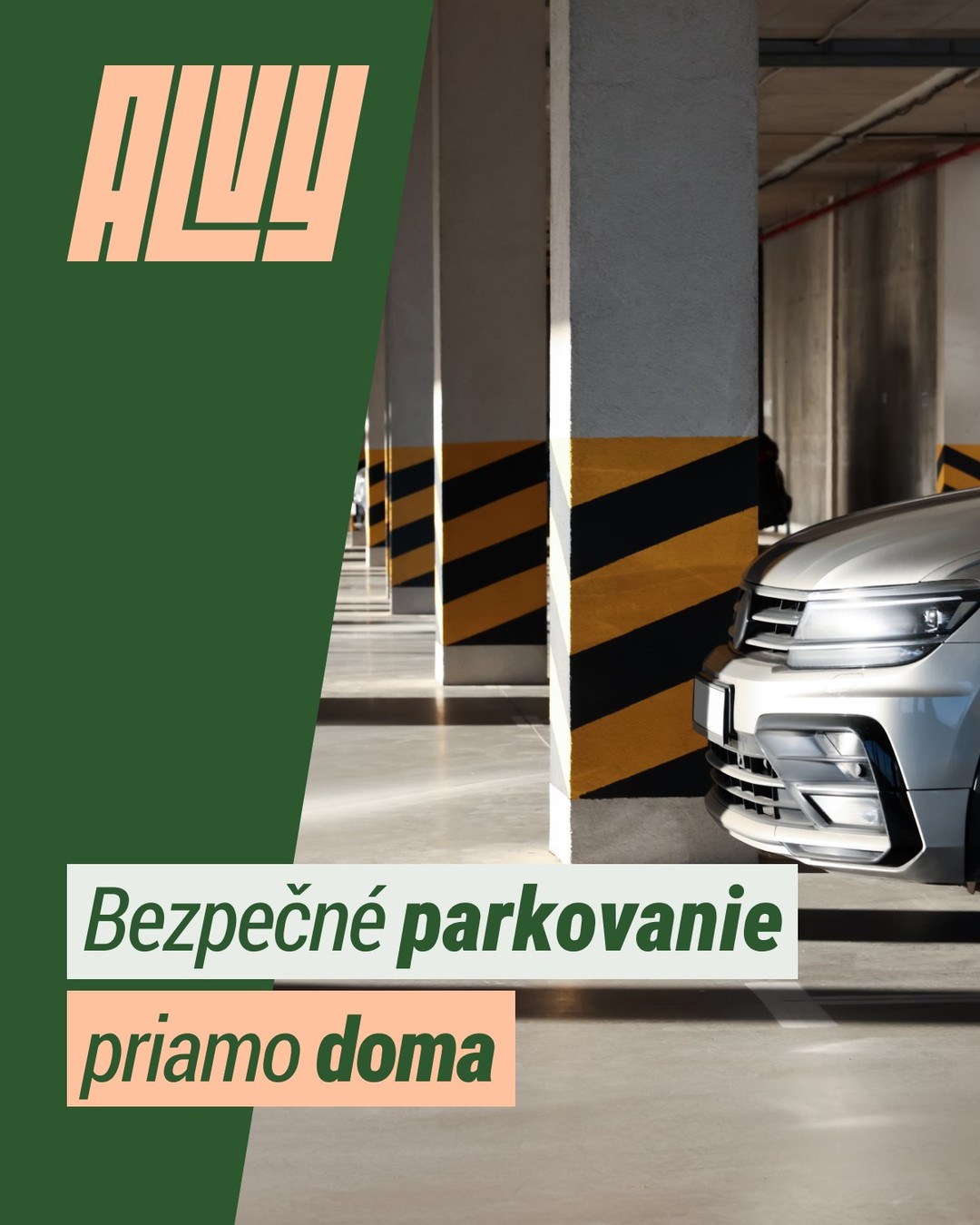 🚗 Vlastníte auto a bude vám záležať na jeho bezpečnom parkovaní? Vstup do garáže v projekte ALVY bude zabezpečený automatickým systémom, vďaka čomu budú mať prístup k parkovaniu len oprávnené osoby.

Vlastné parkovacie stojisko vám tak prinesie maximálny komfort, bezpečnosť a dokonalú ochranu vášho vozidla pred nepriaznivým počasím aj bežnými rizikami spojenými s parkovaním na ulici.

Vyberte si svoj nový byt, v ktorom budete mať vyriešené aj bezpečné parkovanie.

Predaj a informácie:
📞 +421 907 238 867
📩 predaj@alvy.sk
🌐 www.alvy.sk